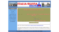 Desktop Screenshot of italiarussia.org